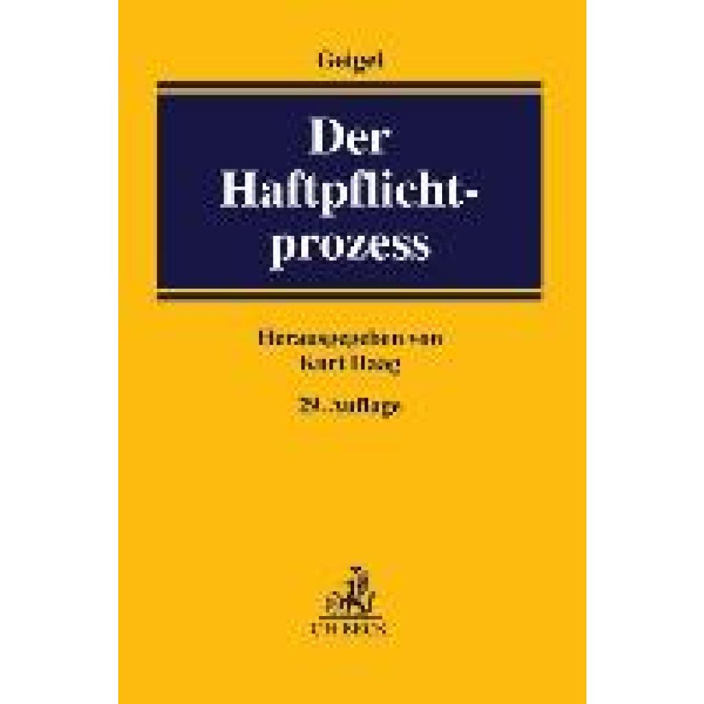 9783406795848 - Der Haftpflichtprozess