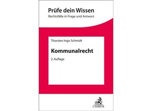 9783406795954 - Kommunalrecht - Thorsten Ingo Schmidt Kartoniert (TB)