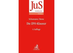 9783406795985 - Die ZPO-Klausur - Ekkehard Schumann Michael Heese Kartoniert (TB)