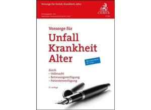 9783406796098 - 67602 66321 Krankheit Broschüre Vorsorge Unfall 9783406796098 RNK