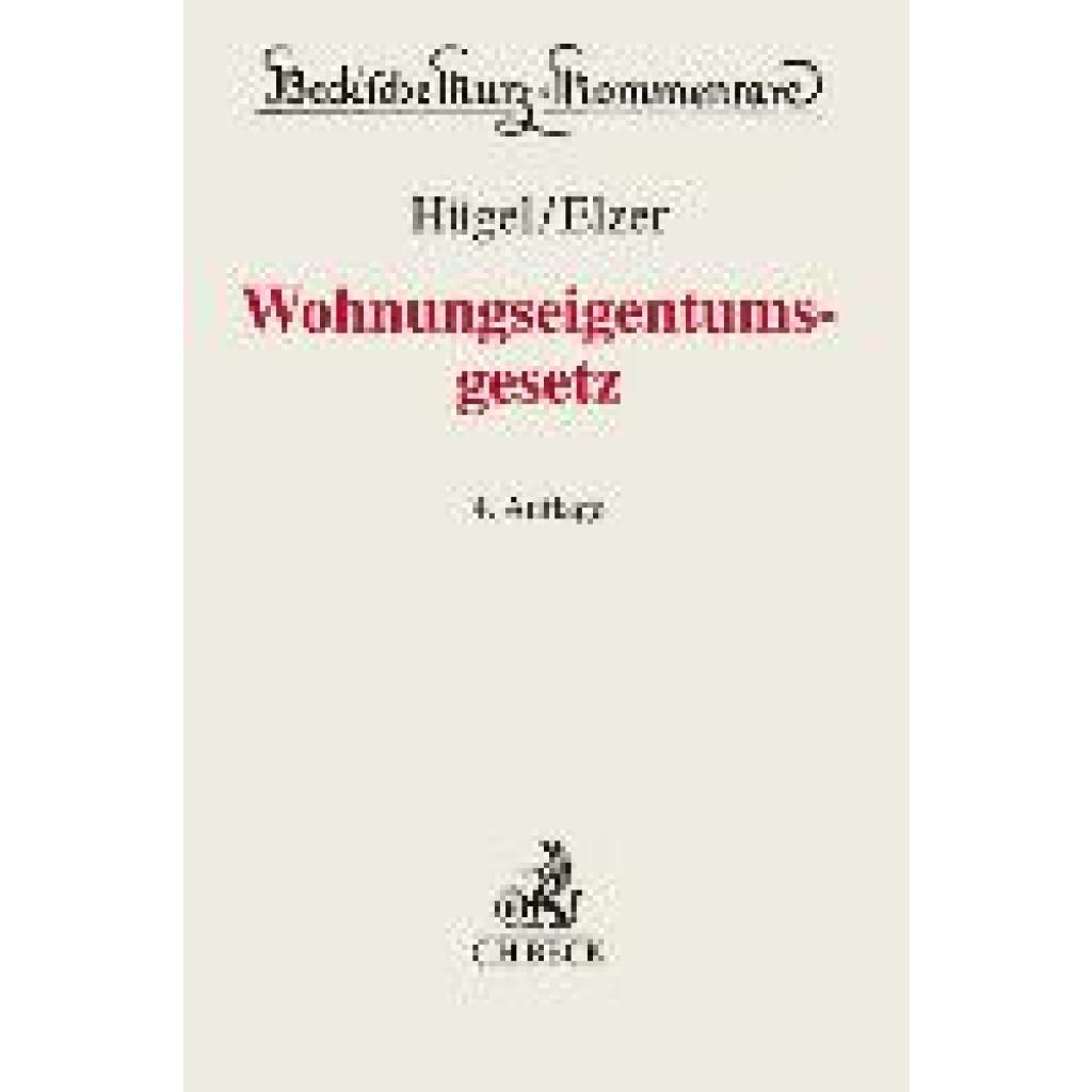 9783406796135 - Hügel Stefan Wohnungseigentumsgesetz