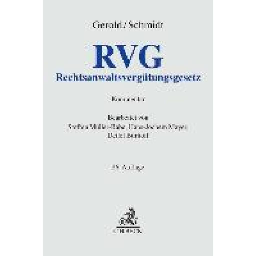 9783406796401 - Rechtsanwaltsvergütungsgesetz