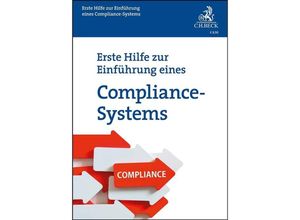 9783406796883 - Erste Hilfe zur Einführung eines Compliance-Systems - Stephanie Troßbach Taschenbuch