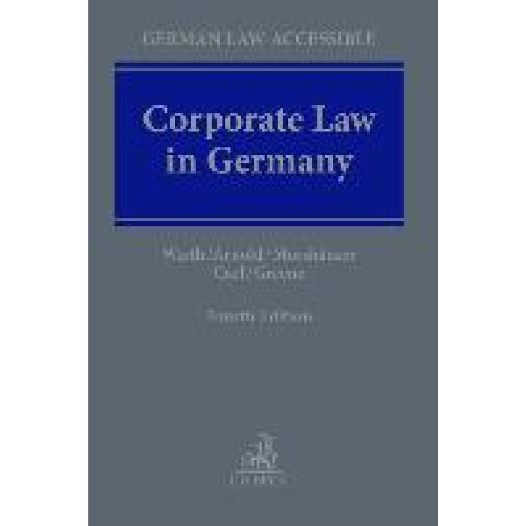 9783406797231 - Wirth Gerhard Corporate Law in Germany