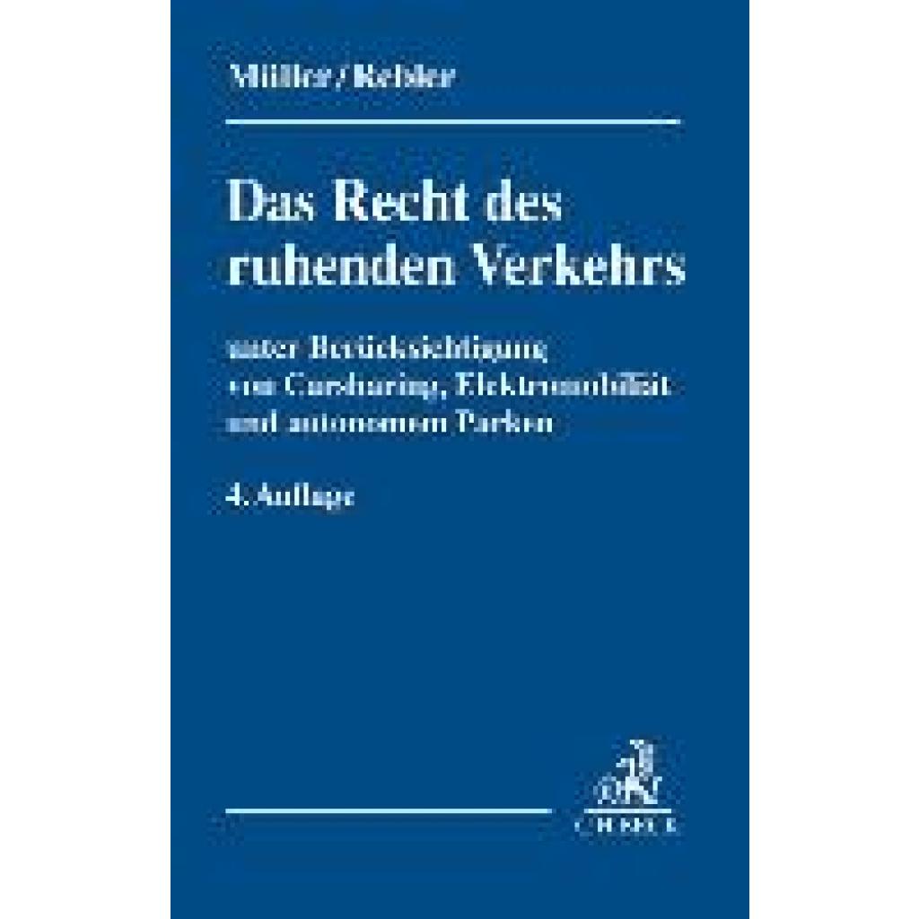 9783406798528 - Müller Dieter Das Recht des ruhenden Verkehrs