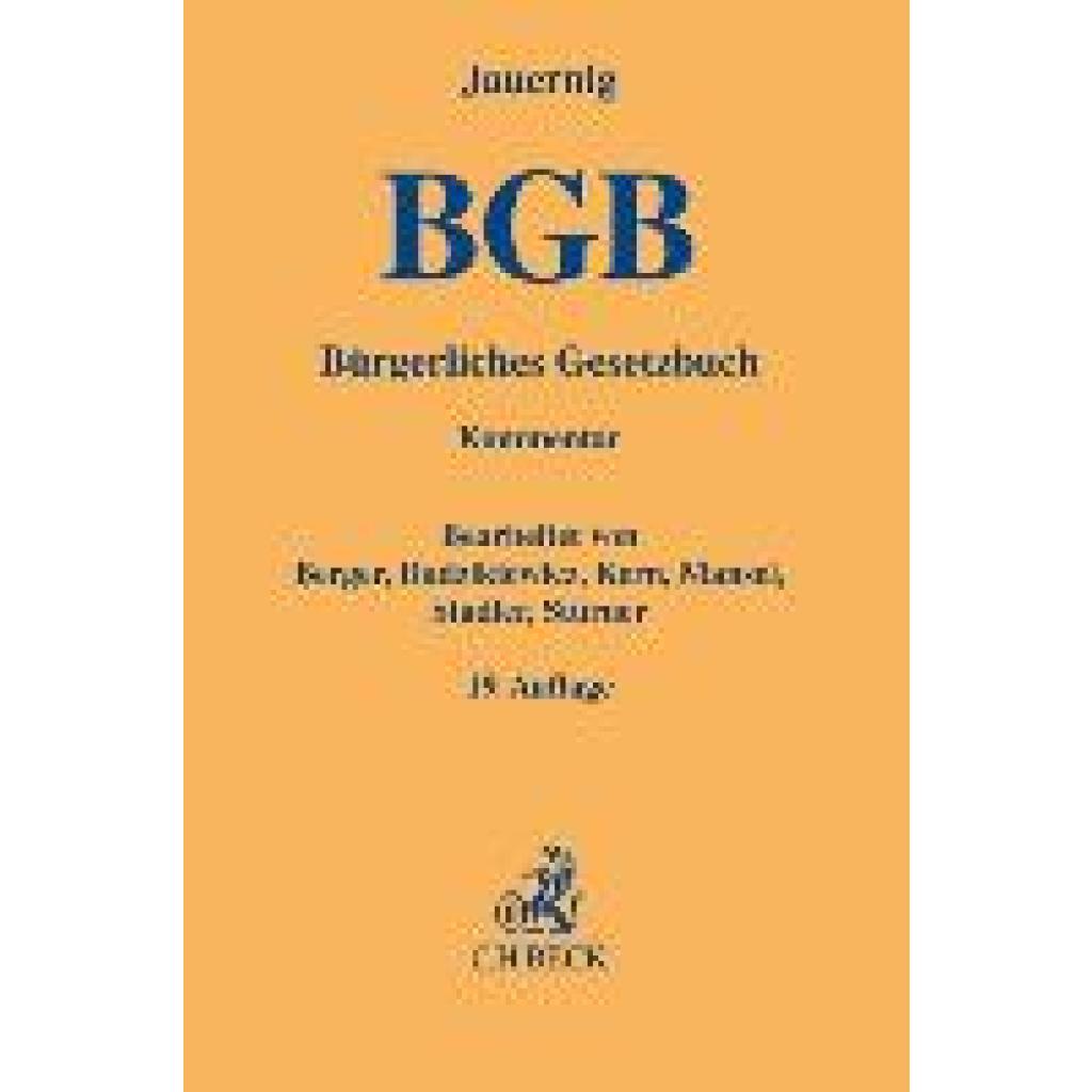 9783406799228 - Bürgerliches Gesetzbuch