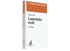 9783406799778 - Lauterkeitsrecht - Tobias Lettl Kartoniert (TB)