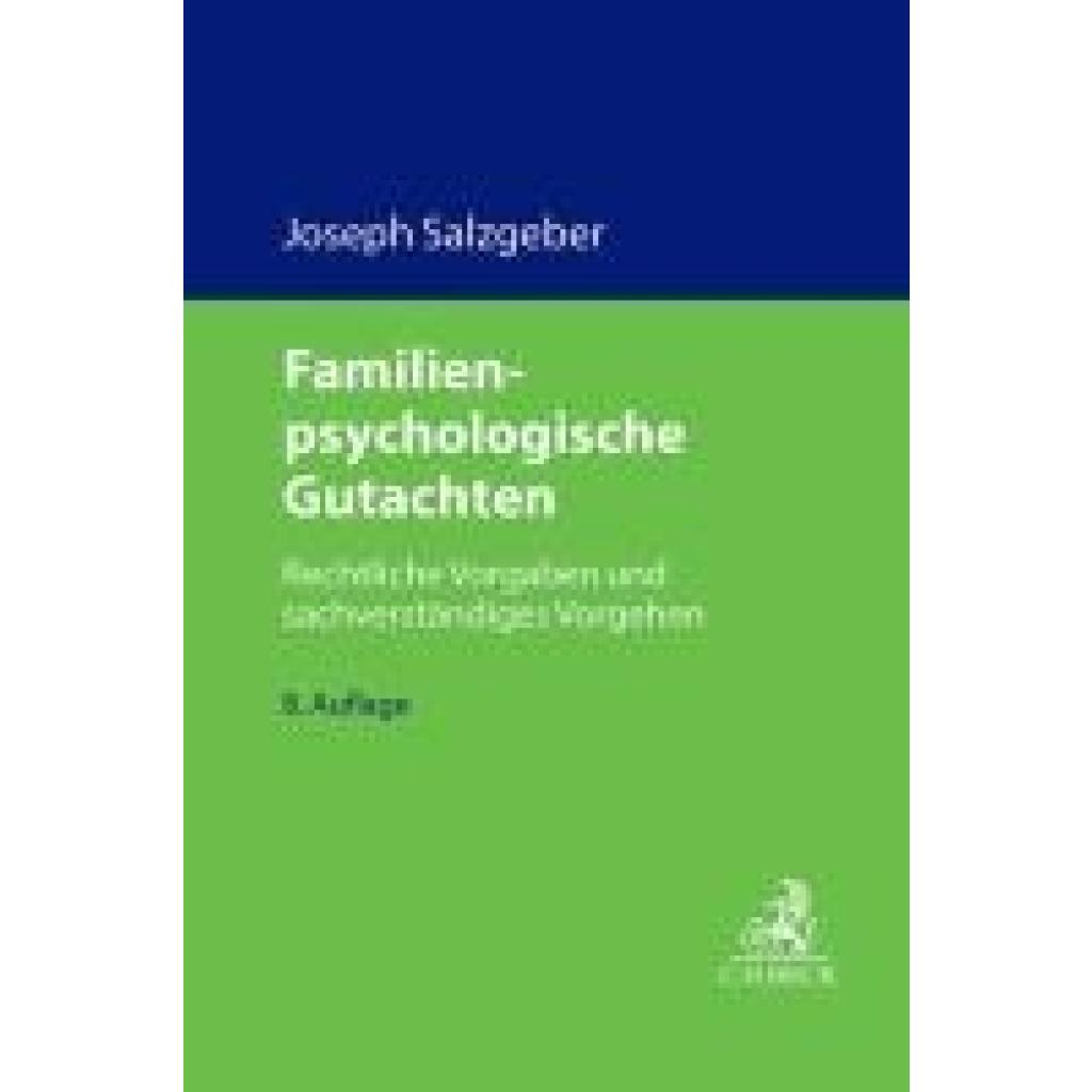 9783406804625 - Salzgeber Joseph Familienpsychologische Gutachten