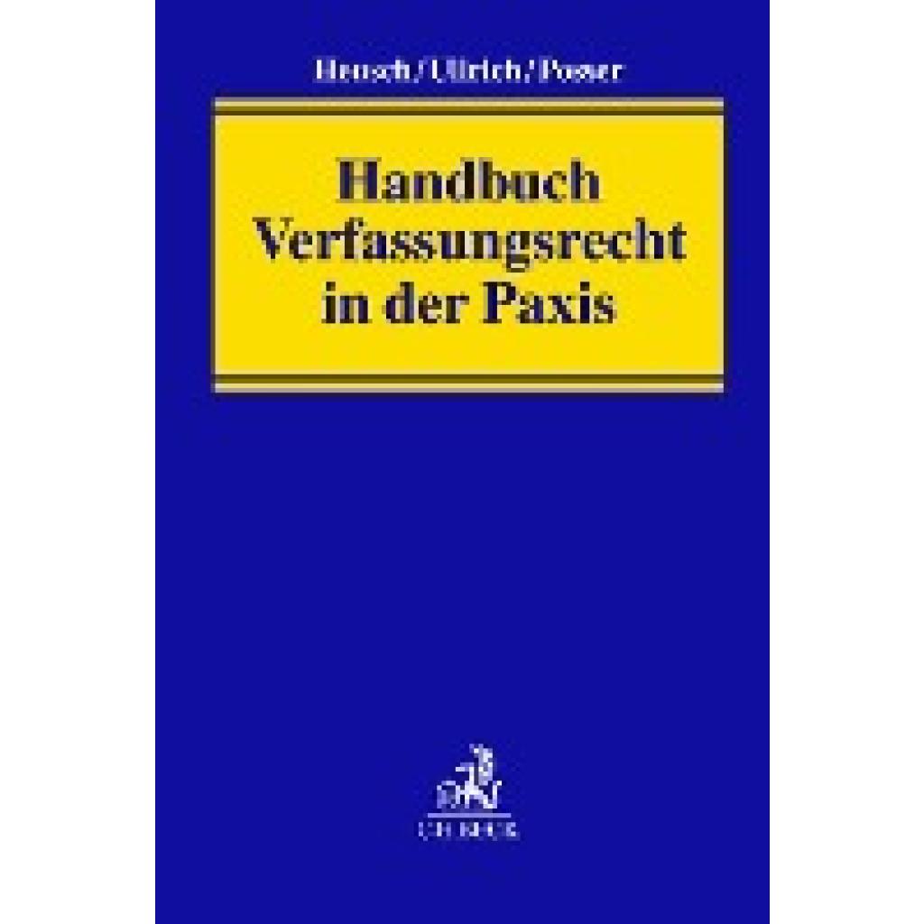 9783406805844 - Handbuch Verfassungsrecht in der Praxis