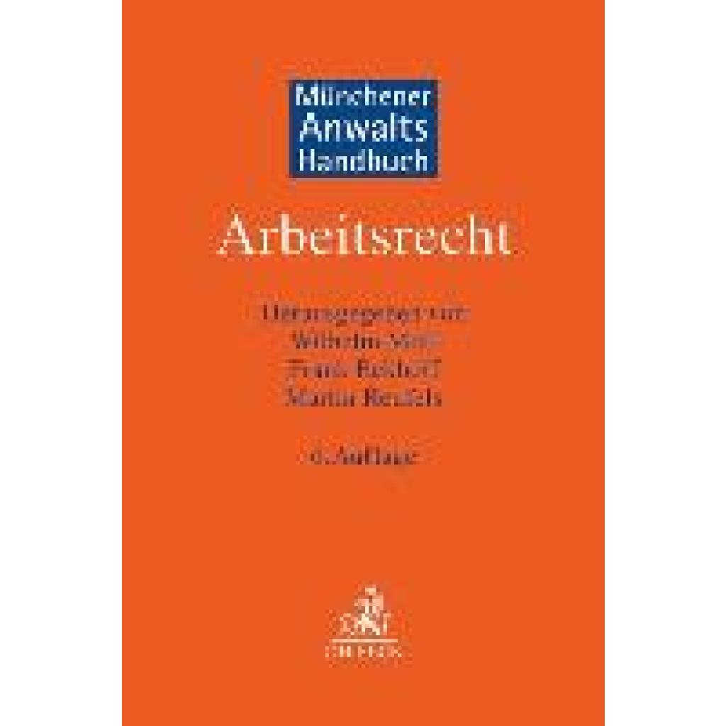 9783406806162 - Münchener Anwaltshandbuch Arbeitsrecht