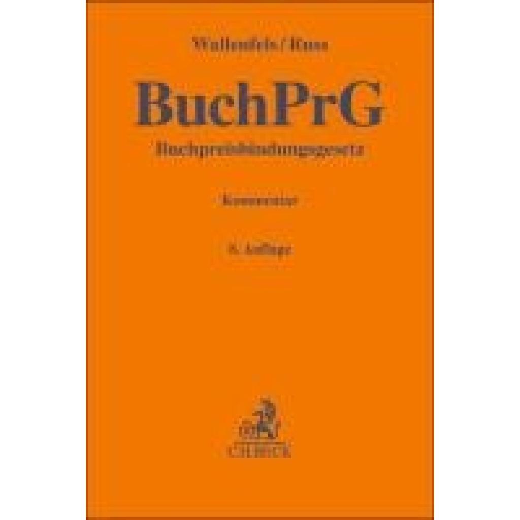 9783406808166 - Franzen Hans Buchpreisbindungsgesetz BuchPrG