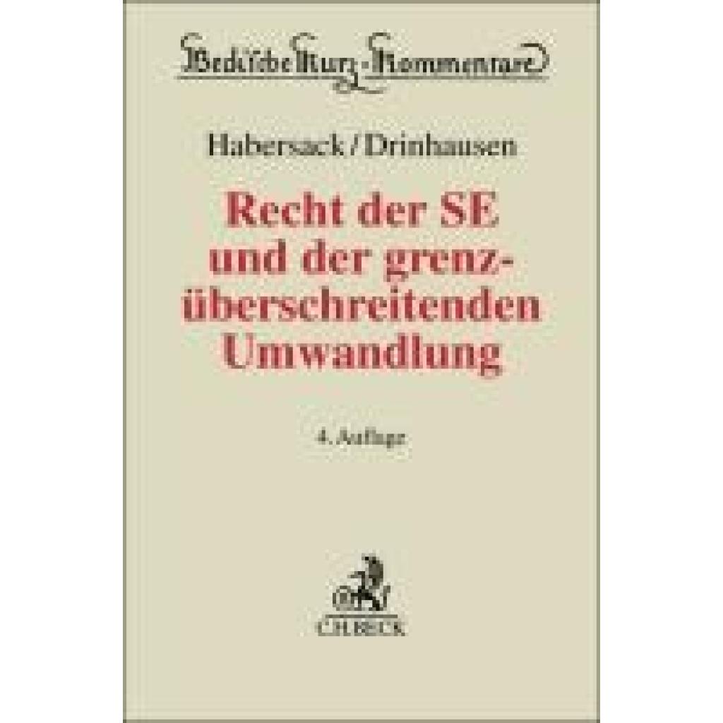 9783406809125 - Recht der SE und Recht der grenzüberschreitenden Umwandlung