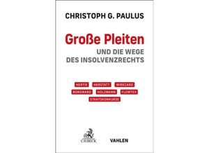 9783406809743 - Große Pleiten - Christoph Georg Paulus Gebunden