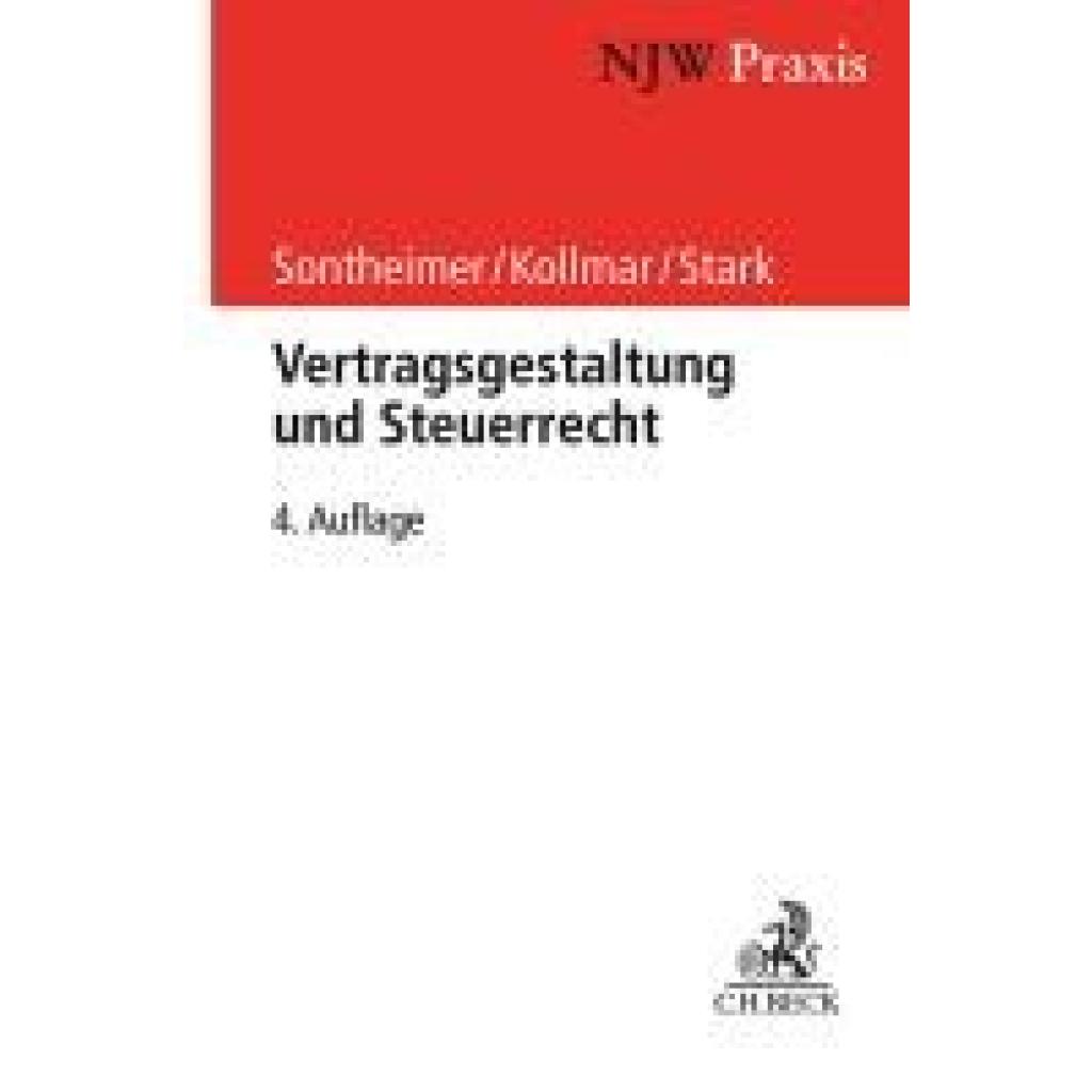 9783406809767 - Sontheimer Jürgen Vertragsgestaltung und Steuerrecht