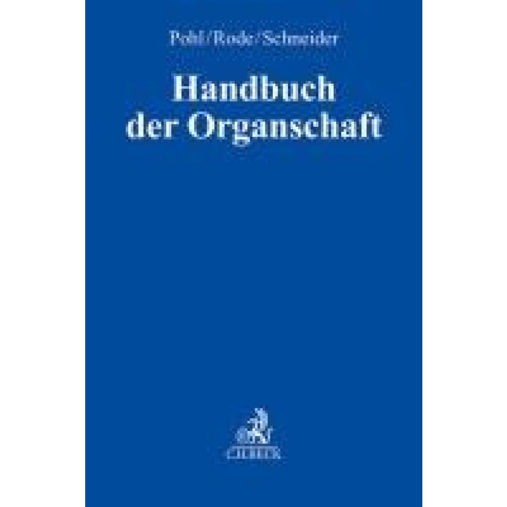 9783406811562 - Handbuch der Organschaft