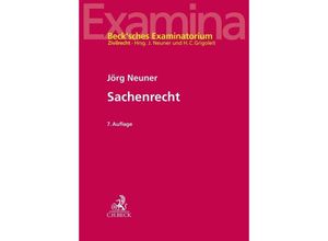 9783406812033 - Sachenrecht - Jörg Neuner Kartoniert (TB)