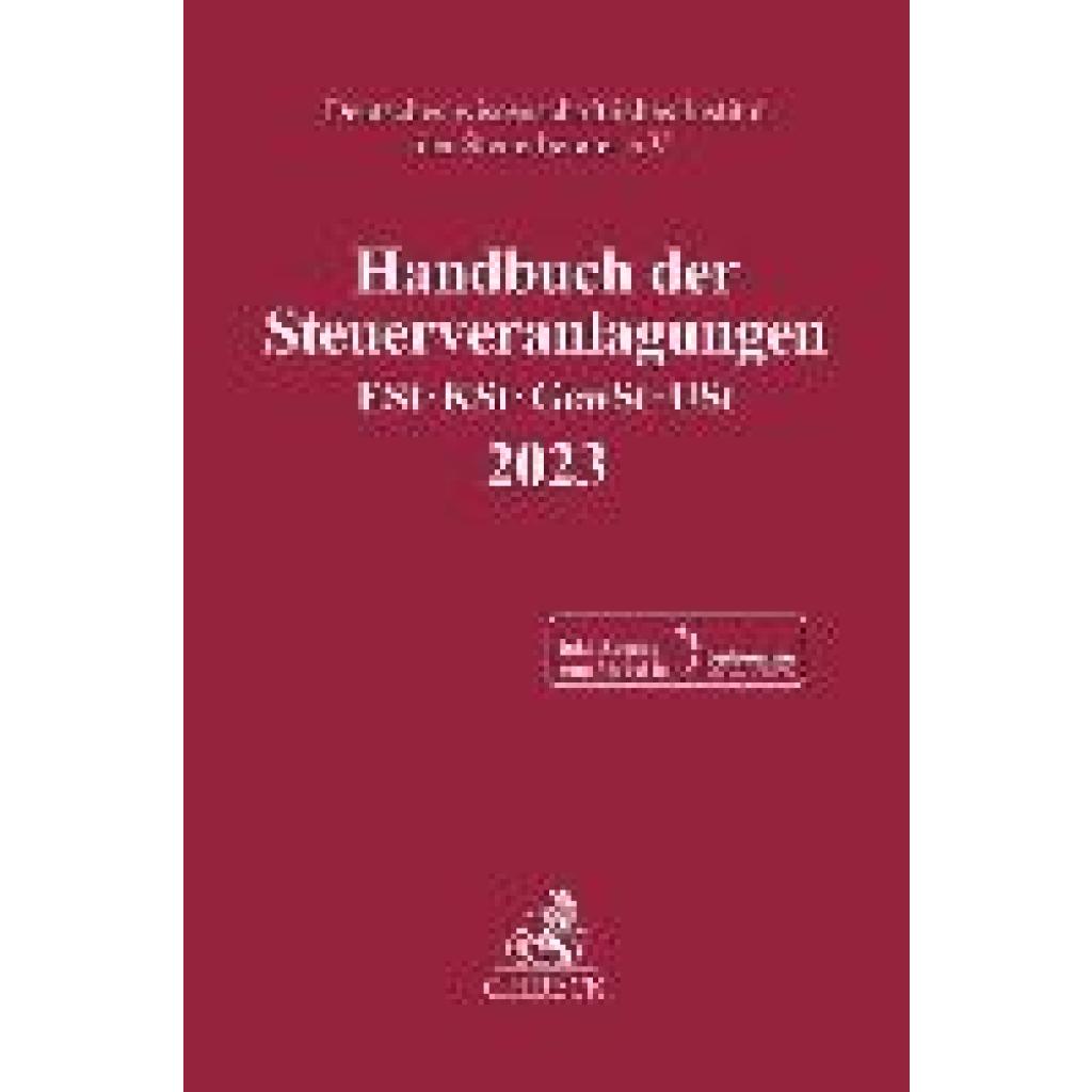 9783406812866 - Handbuch der Steuerveranlagungen