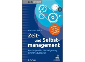 9783406812927 - Zeit- und Selbstmanagement - Hartmut Sieck Kartoniert (TB)