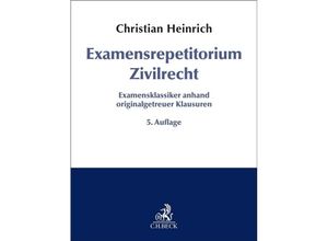 9783406813368 - Examensrepetitorium Zivilrecht - Christian Heinrich Kartoniert (TB)