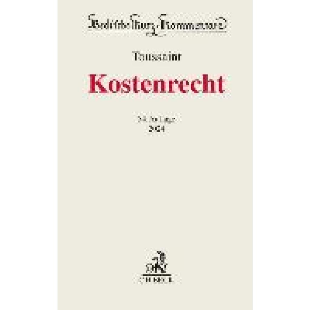 9783406814204 - Kostenrecht