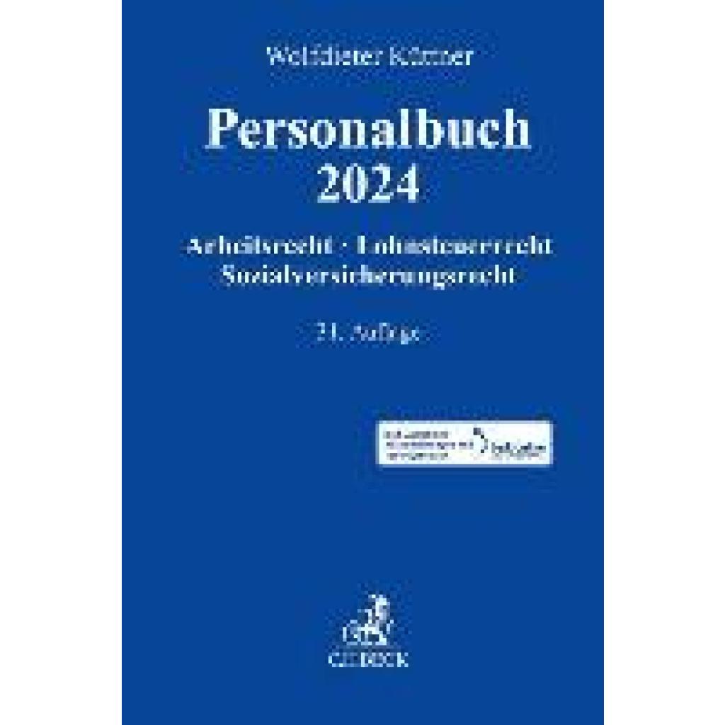 9783406814433 - Personalbuch 2024