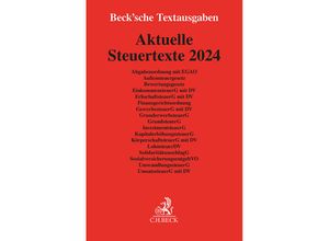 9783406815355 - Aktuelle Steuertexte 2024 Kartoniert (TB)