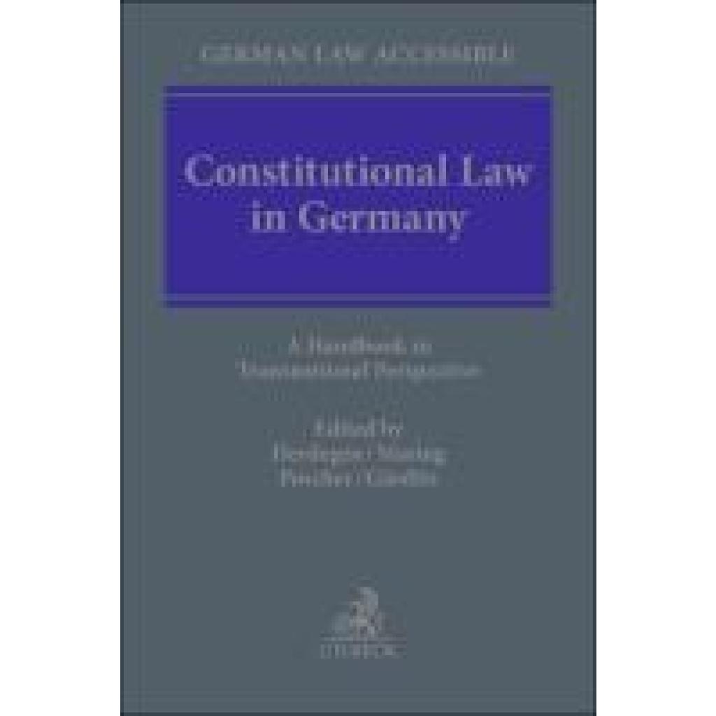 9783406816086 - Handbook Of Constitutional Law