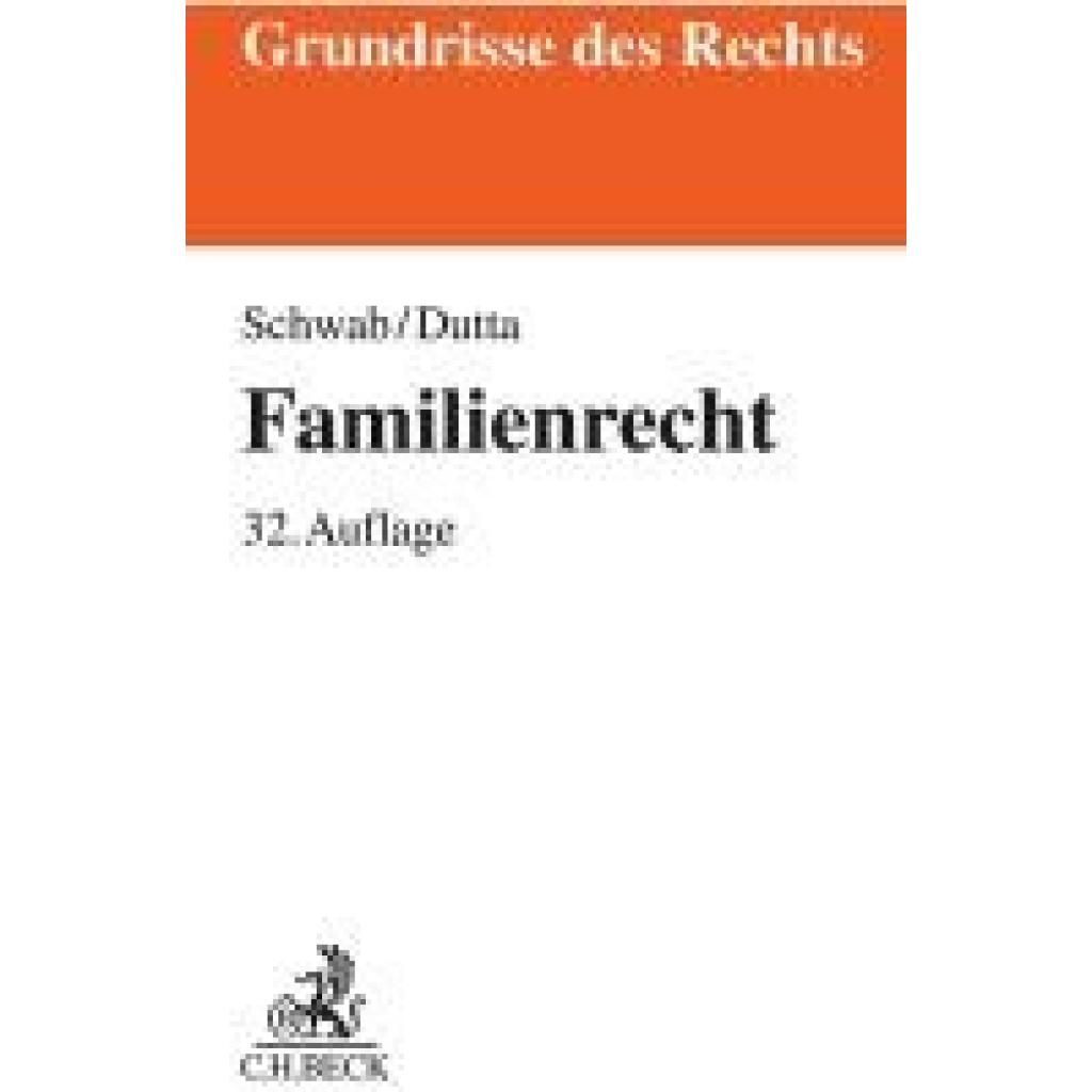 9783406817328 - Schwab Dieter Familienrecht