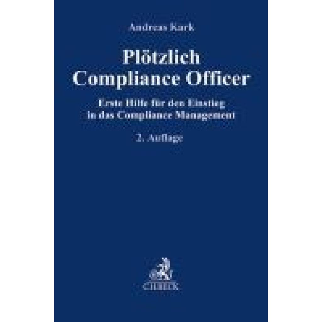 9783406817854 - Kark Andreas Plötzlich Compliance Officer