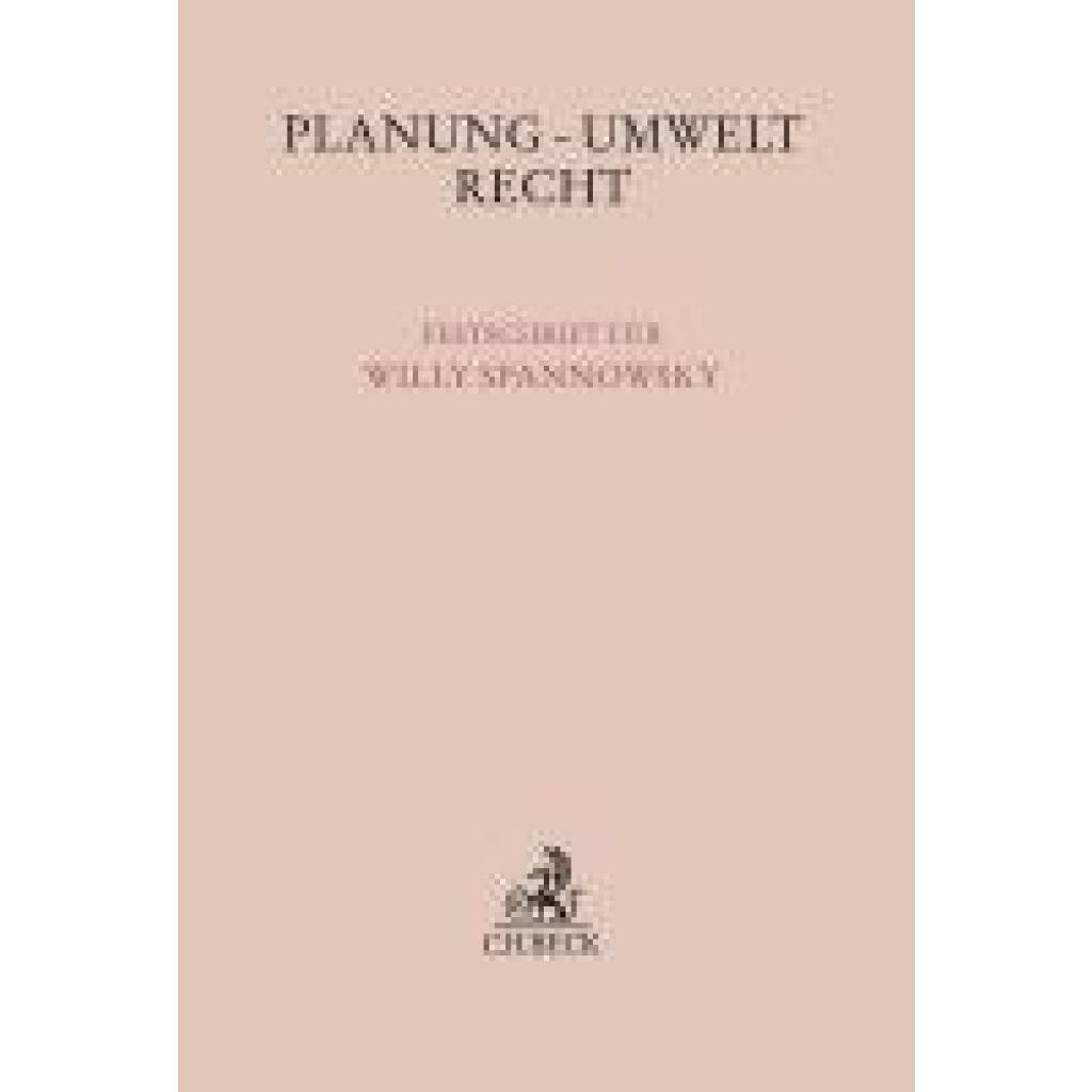 9783406820588 - Planung - Umwelt - Recht 9783406820588 - Planung - Umwelt - Recht