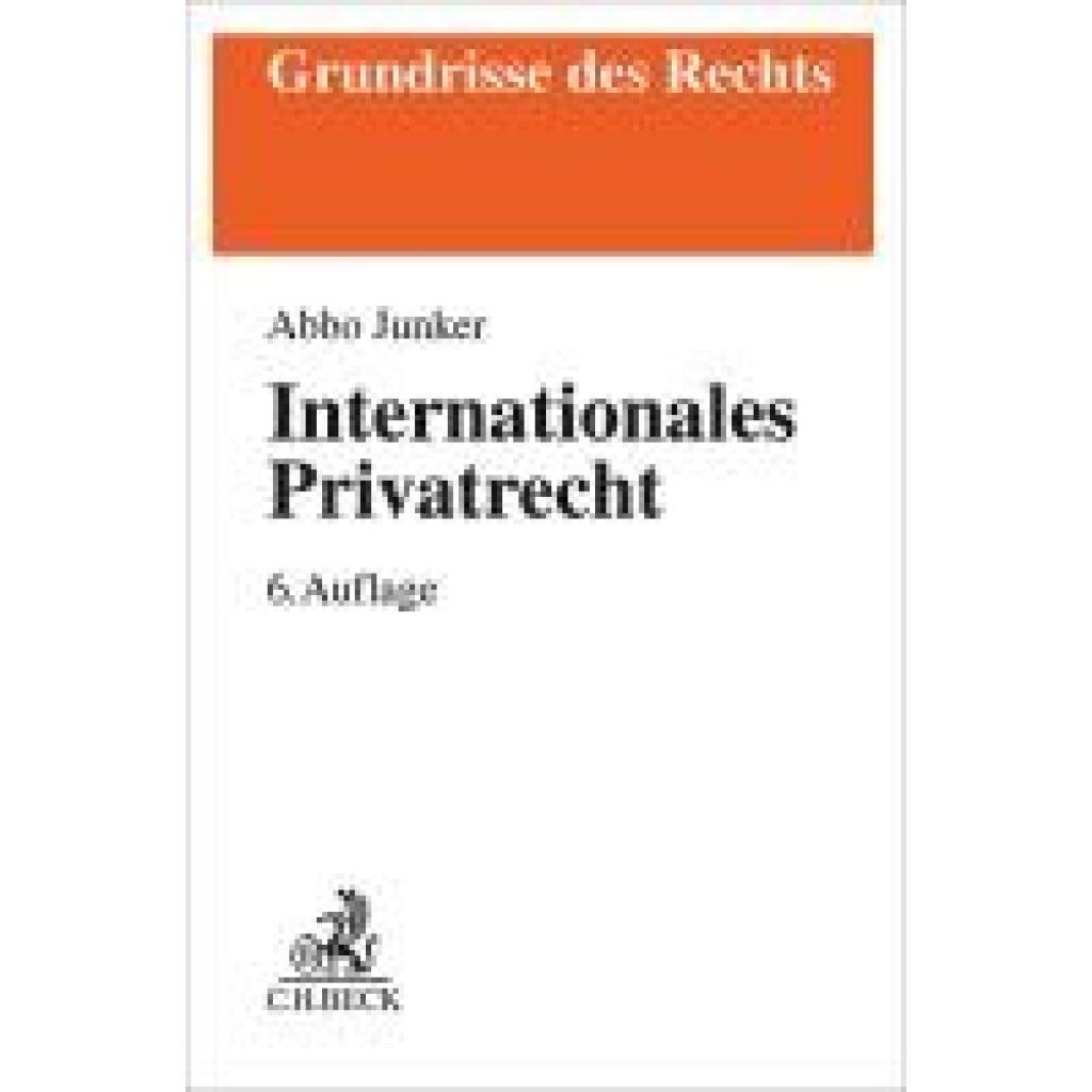 9783406824364 - Junker Abbo Internationales Privatrecht