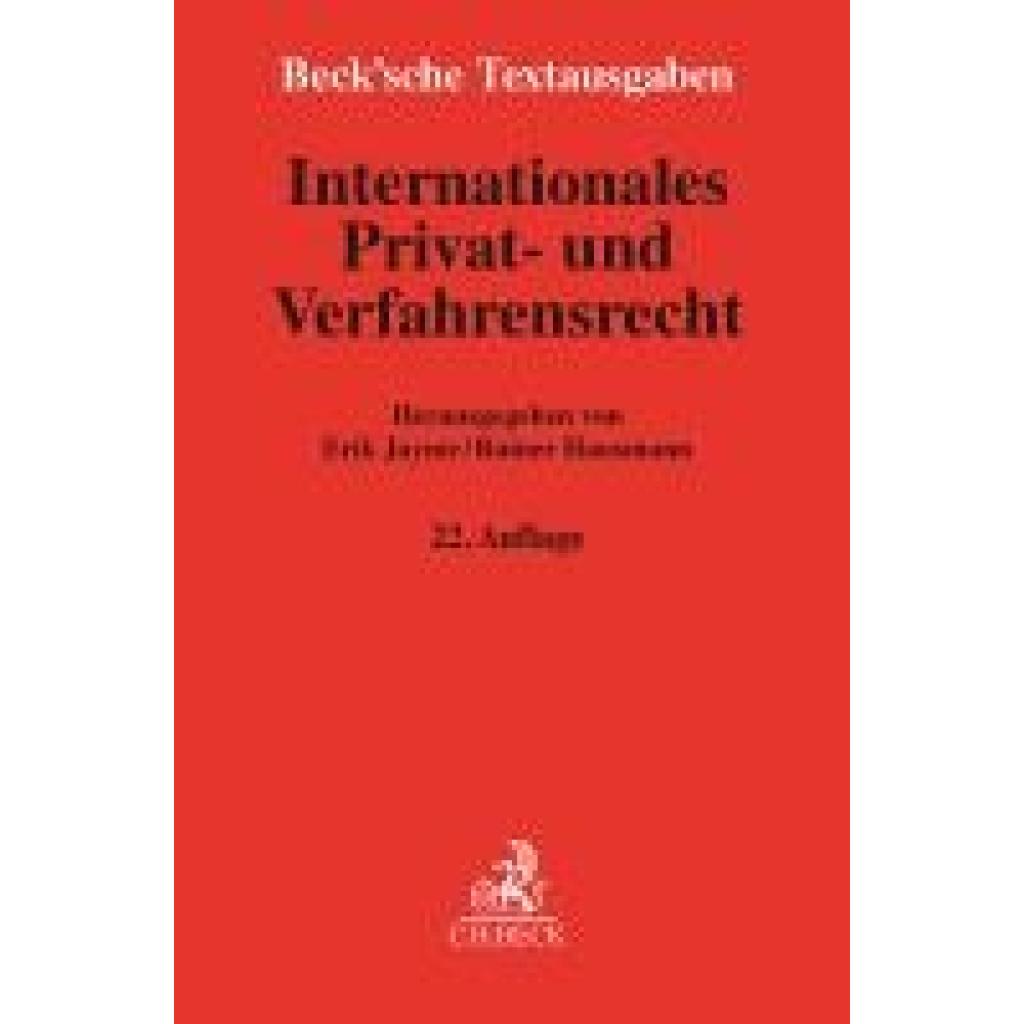 9783406824937 - Internationales Privat- und Verfahrensrecht