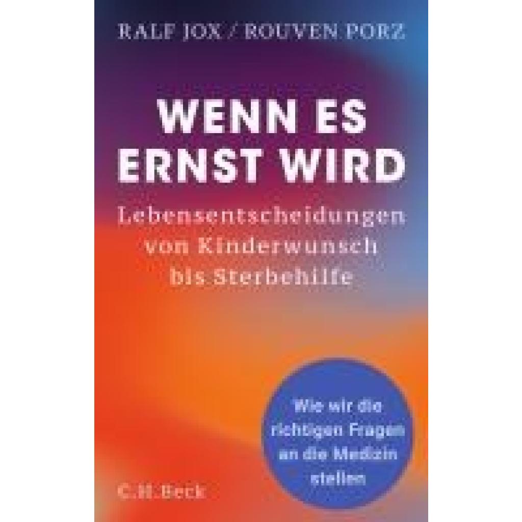 9783406829970 - Jox Ralf J Lebensfragen von Kinderwunsch bis Sterbehilfe