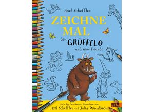 9783407758897 - Zeichne mal den Grüffelo und seine Freunde - Axel Scheffler Kartoniert (TB)