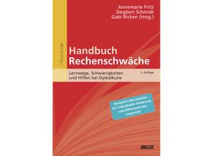 9783407831880 - Beltz Handbuch   Handbuch Rechenschwäche Gebunden