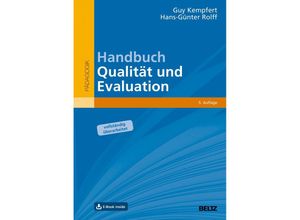 9783407831941 - Handbuch Qualität und Evaluation m 1 Buch m 1 E-Book - Guy Kempfert Hans-Günter Rolff Gebunden