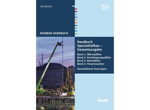 9783410230106 - Handbuch Spezialtiefbau 4 Bde - Britta Grotewold Kartoniert (TB)