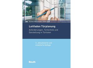 9783410293552 - Leitfaden Türplanung - Oliver Roth Günther Weizenhöfer Kartoniert (TB)