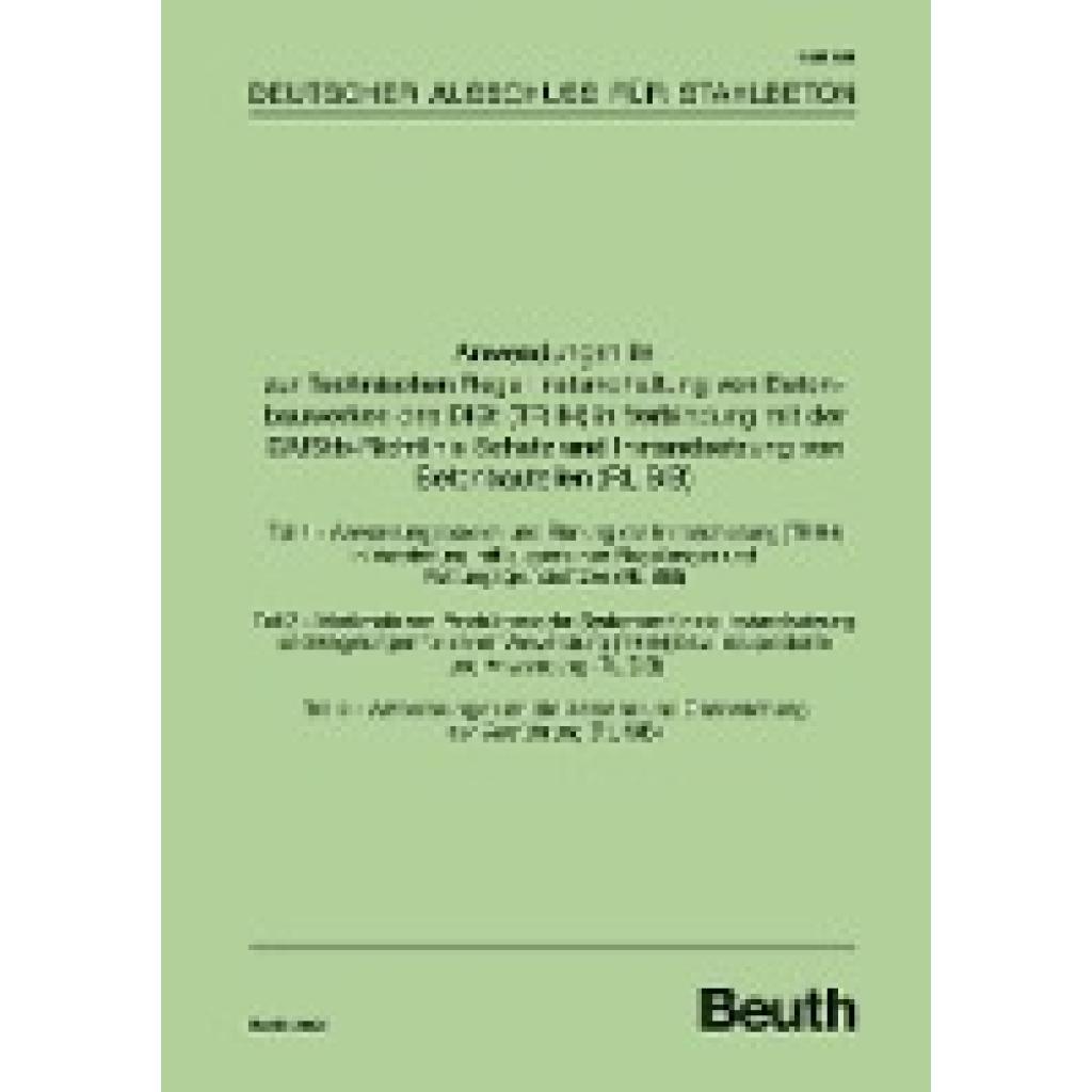 9783410658733 - Anwendungshilfe zur Technischen Regel Instandhaltung von Betonbauwerken des DIBt (TR IH) in Verbindung mit der DAfStb Richtlinie Schutz und Instandsetzung von Betonbauteilen (RL SIB)