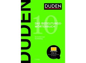 9783411041053 - Bedeutungswörterbuch Gebunden