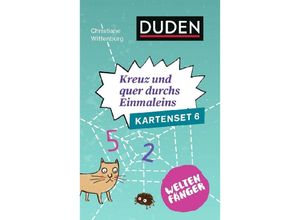 9783411702565 - Weltenfänger - Kreuz und quer durchs Einmaleins (Spiel-Zubehör)Kartenset6