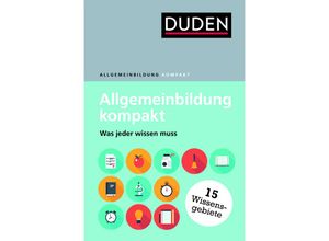 9783411716852 - Duden - Allgemeinbildung kompakt Kartoniert (TB)