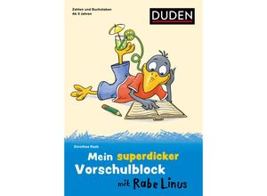 9783411720057 - Mein superdicker Vorschulblock mit Rabe Linus - Dorothee Raab Kartoniert (TB)