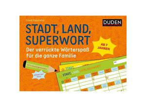 9783411721368 - Stadt Land Superwort - Der verrückte Wörterspaß für die ganze Familie