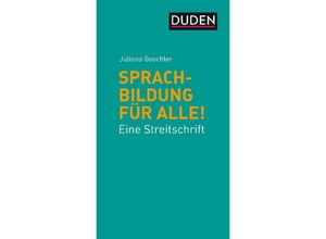 9783411756834 - Sprachbildung für alle! - Juliana Goschler Kartoniert (TB)