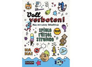 9783411762002 - Voll Verboten!   Voll verboten! Mein verrückter Ferienblock - Dudenredaktion Kartoniert (TB)