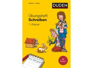 9783411762118 - Susanne Mertens - GEBRAUCHT Übungsheft - Schreiben 1 Klasse Mit Stickern und Lernerfolgskarten (Übungshefte Grundschule) - Preis vom 12102023 050950 h