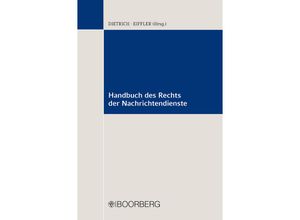 9783415059214 - Handbuch des Rechts der Nachrichtendienste Gebunden