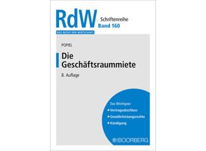 9783415068995 - Die Geschäftsraummiete - Dominique Johanna Popiel Taschenbuch