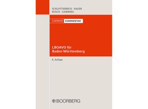 9783415070707 - LBOAVO für Baden-Württemberg - Karlheinz Schlotterbeck Gerd Hager Manfred Busch Bernd Gammerl Gebunden